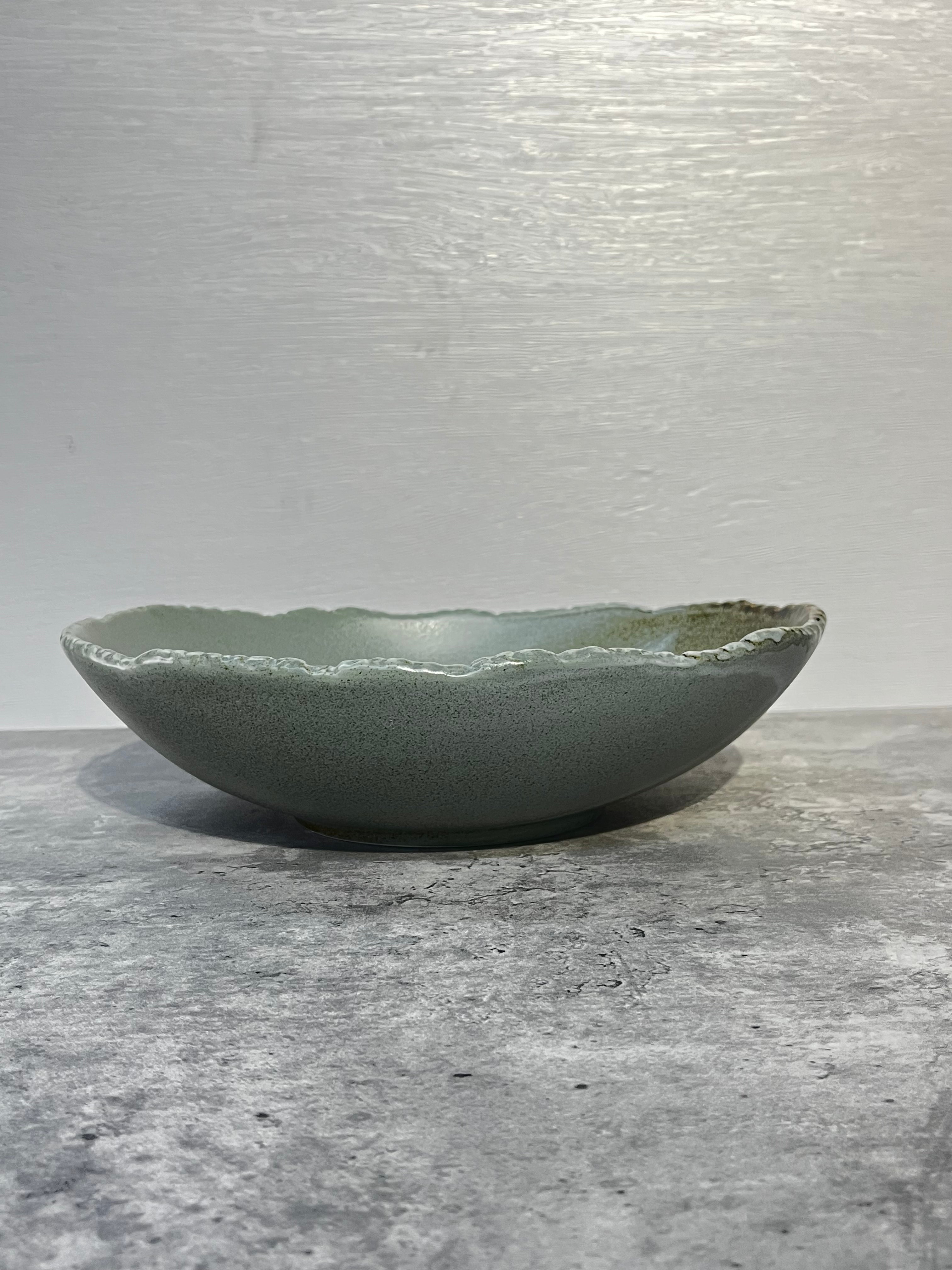 Ash Oval Bowl 10"