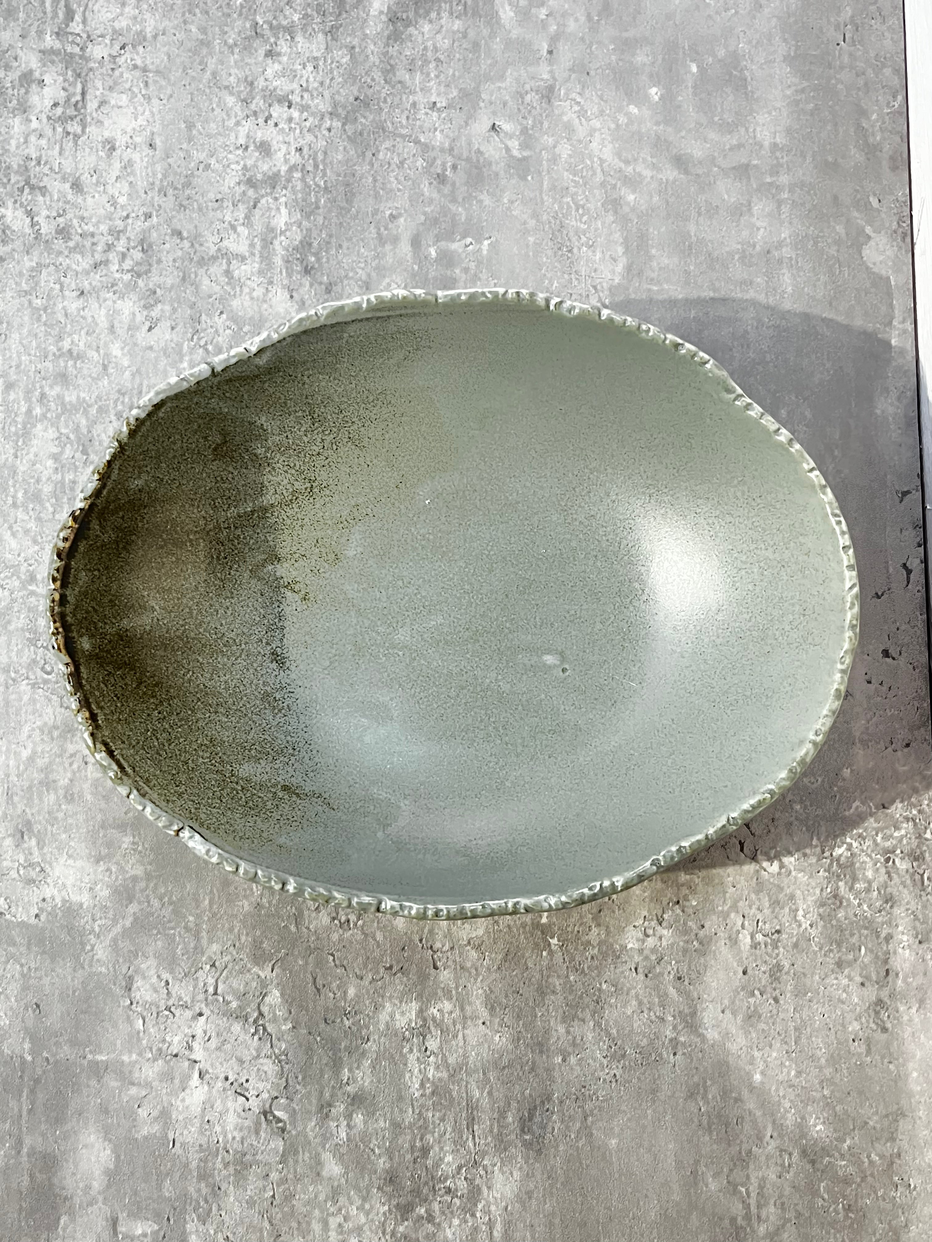 Ash Oval Bowl 10"