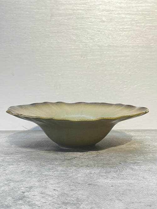 Autumn Flower Soup Plate 10"
