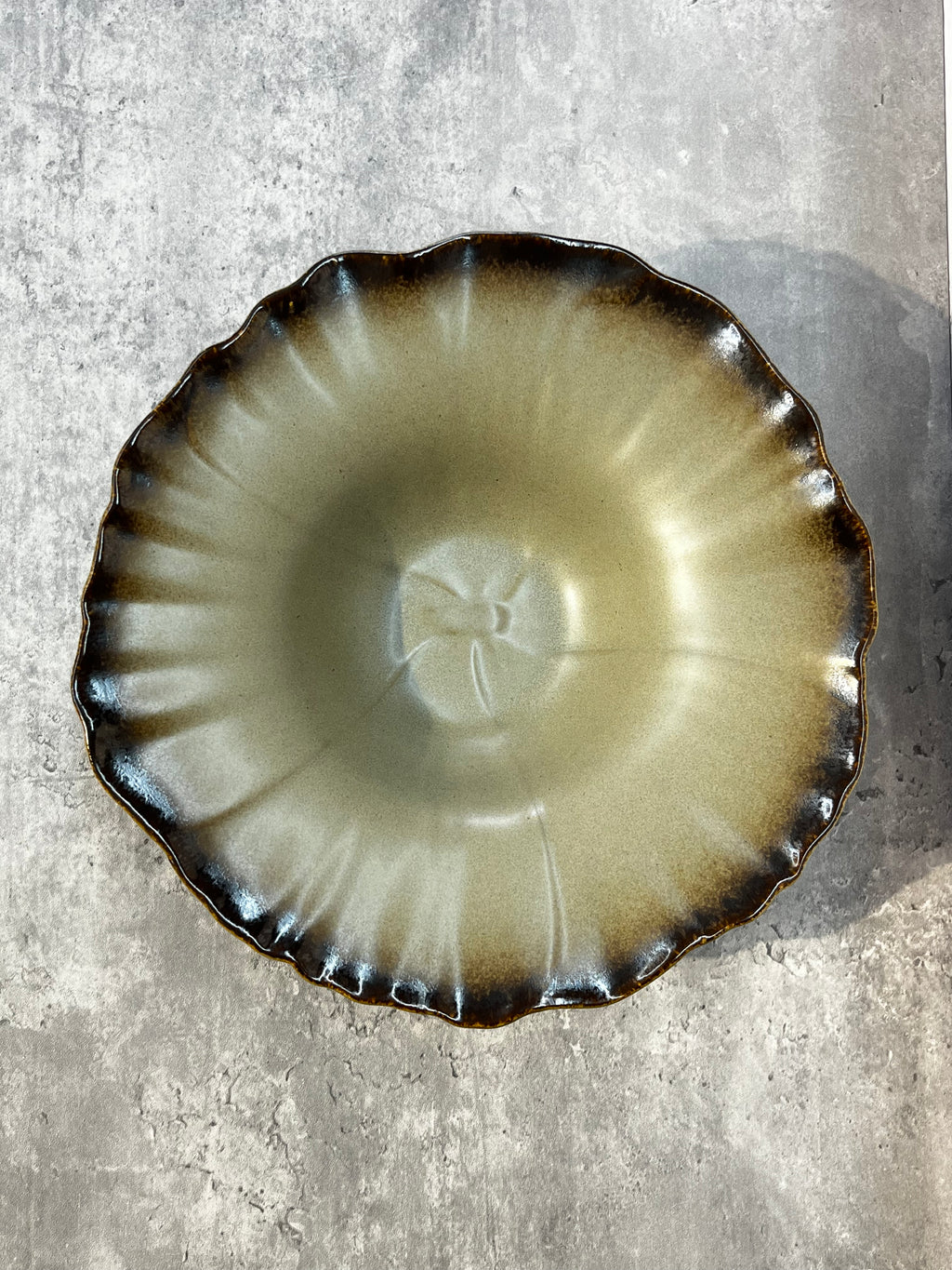 Autumn Flower Soup Plate 10"