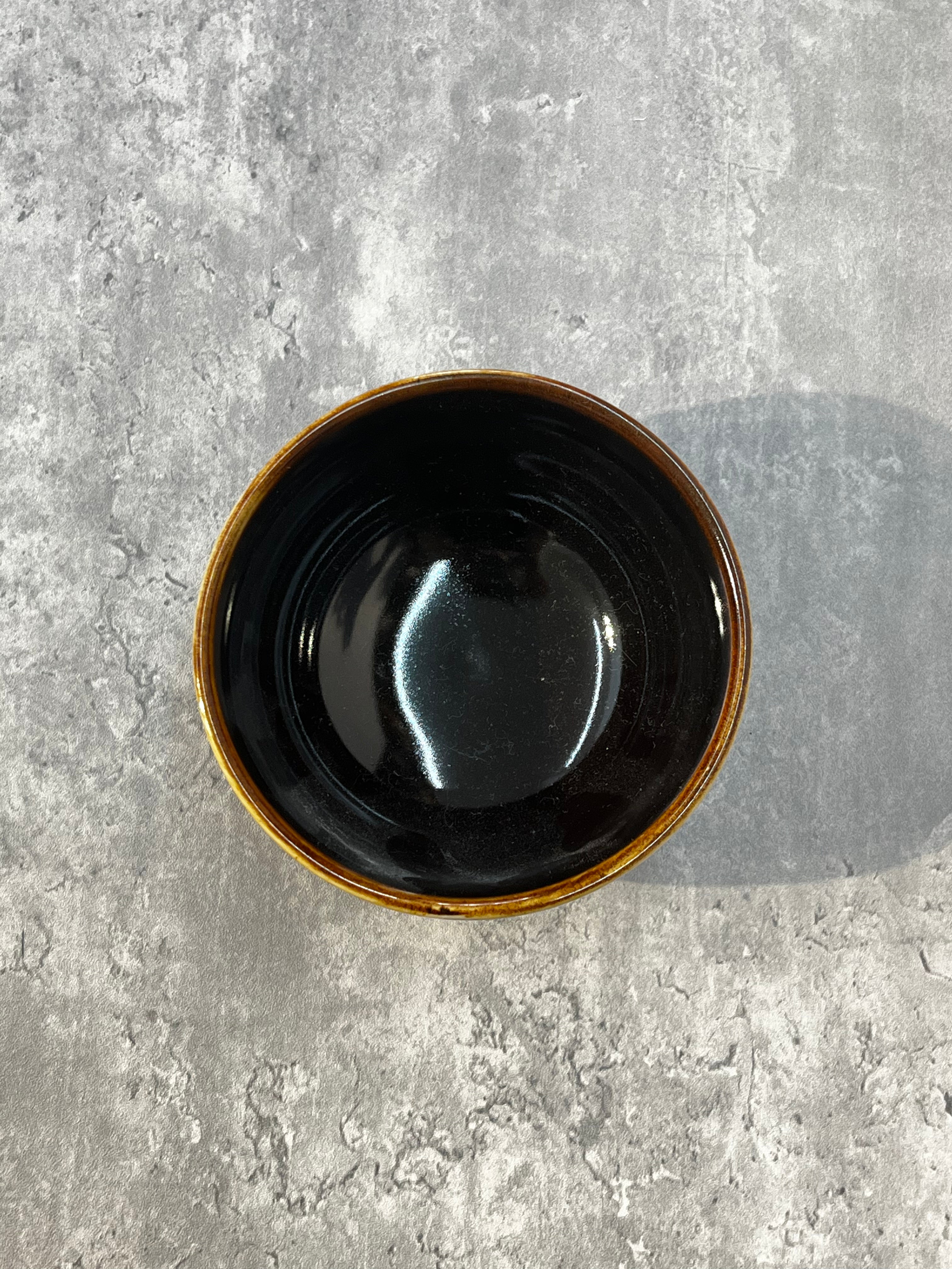 Banchan Bowl 4.5" Brown Black
