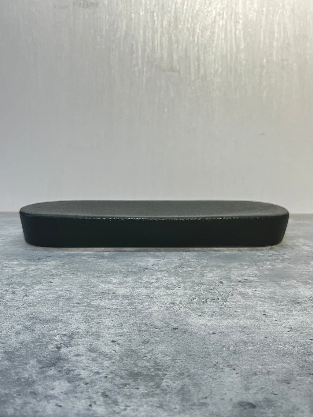 Caviar Dessert Tray Black 12"