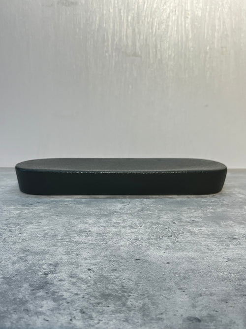 Caviar Dessert Tray Black 12"