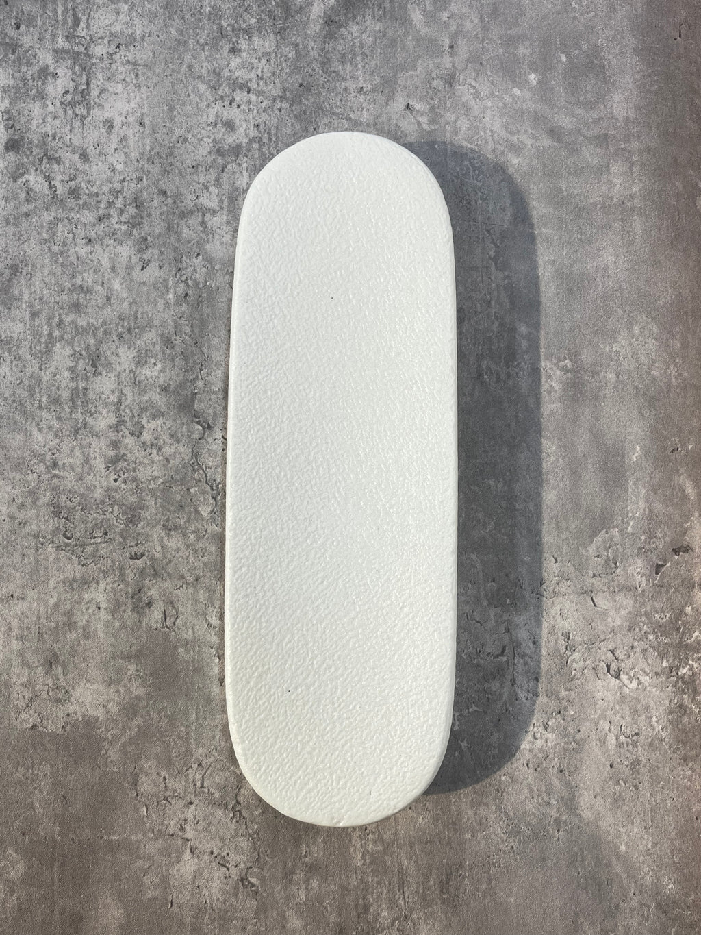 Caviar Dessert Tray White 12"