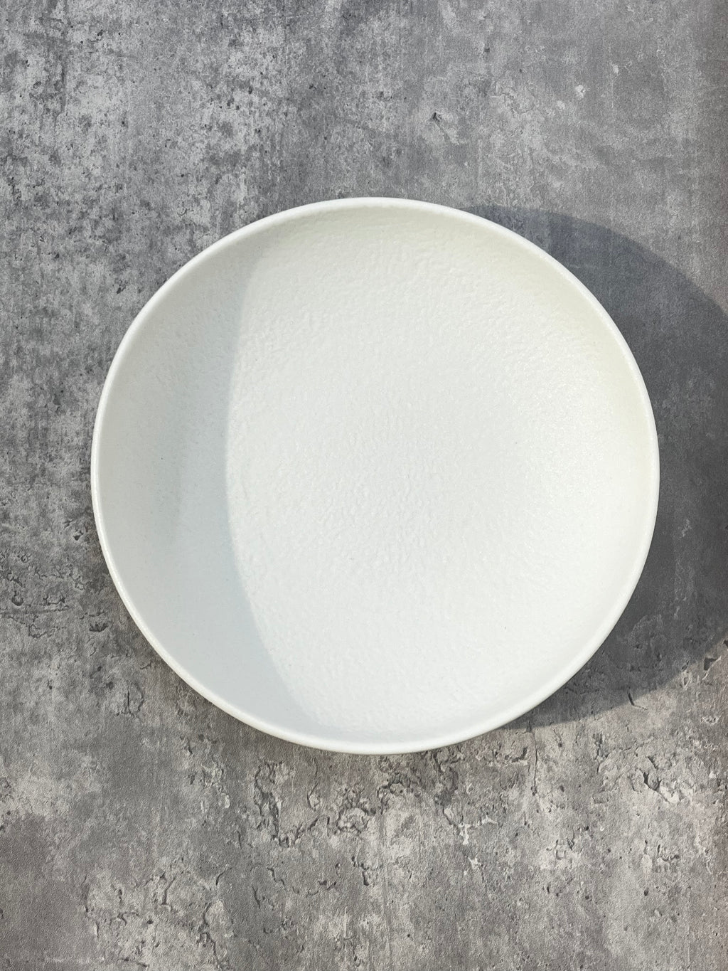 Caviar Oval Soup Plate White 8.5"