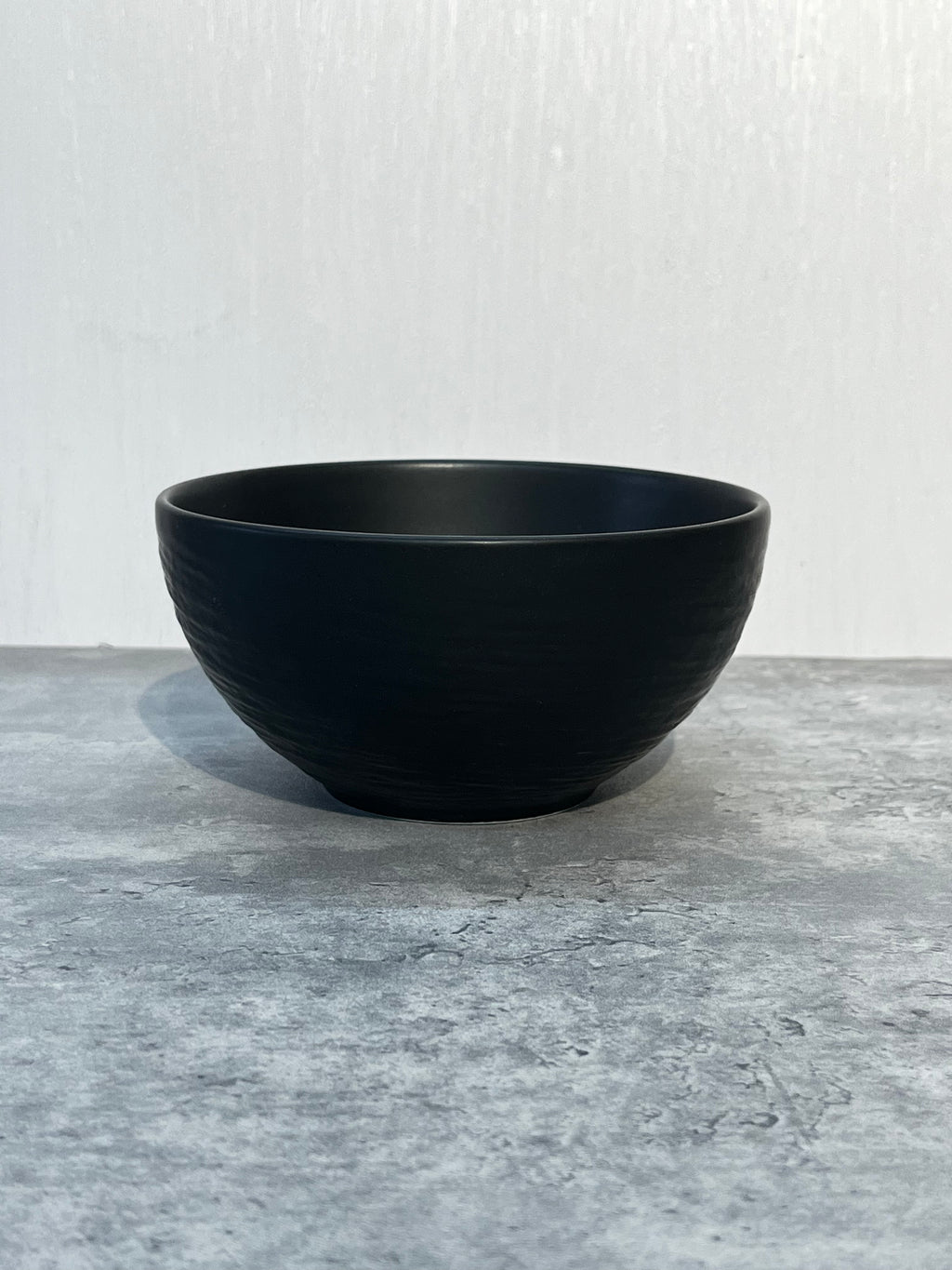 Caviar Rice Bowl Black 5.5"