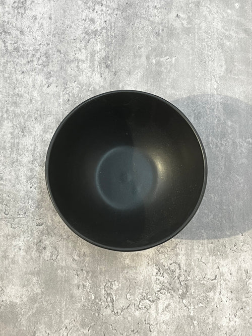 Caviar Rice Bowl Black 5.5"