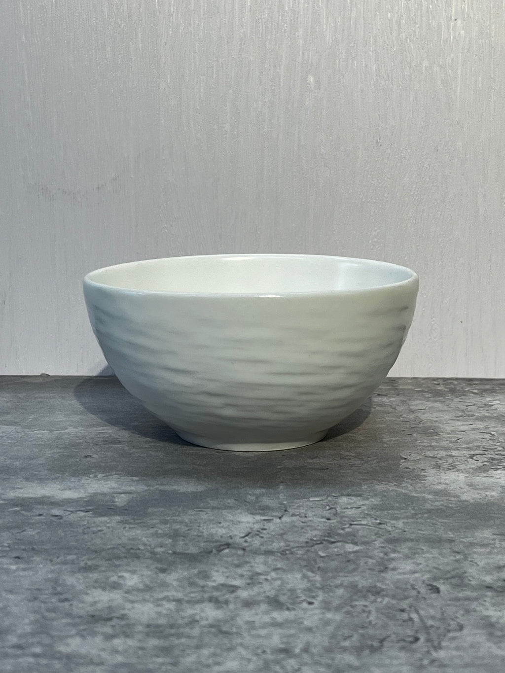 Caviar Rice Bowl White 5.5"