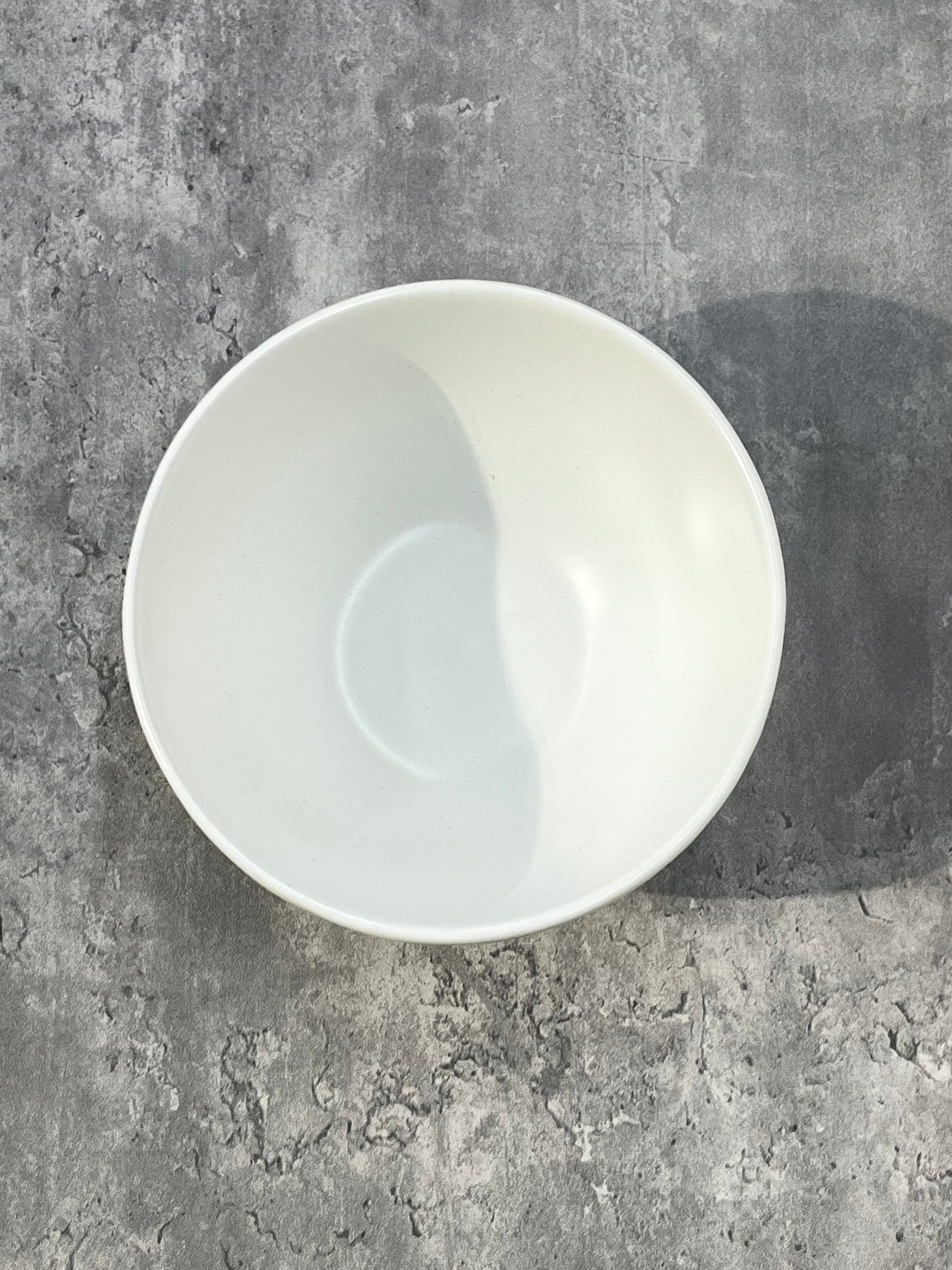 Caviar Rice Bowl White 5.5"