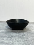 Caviar Triangle Saucer 3.75" Black