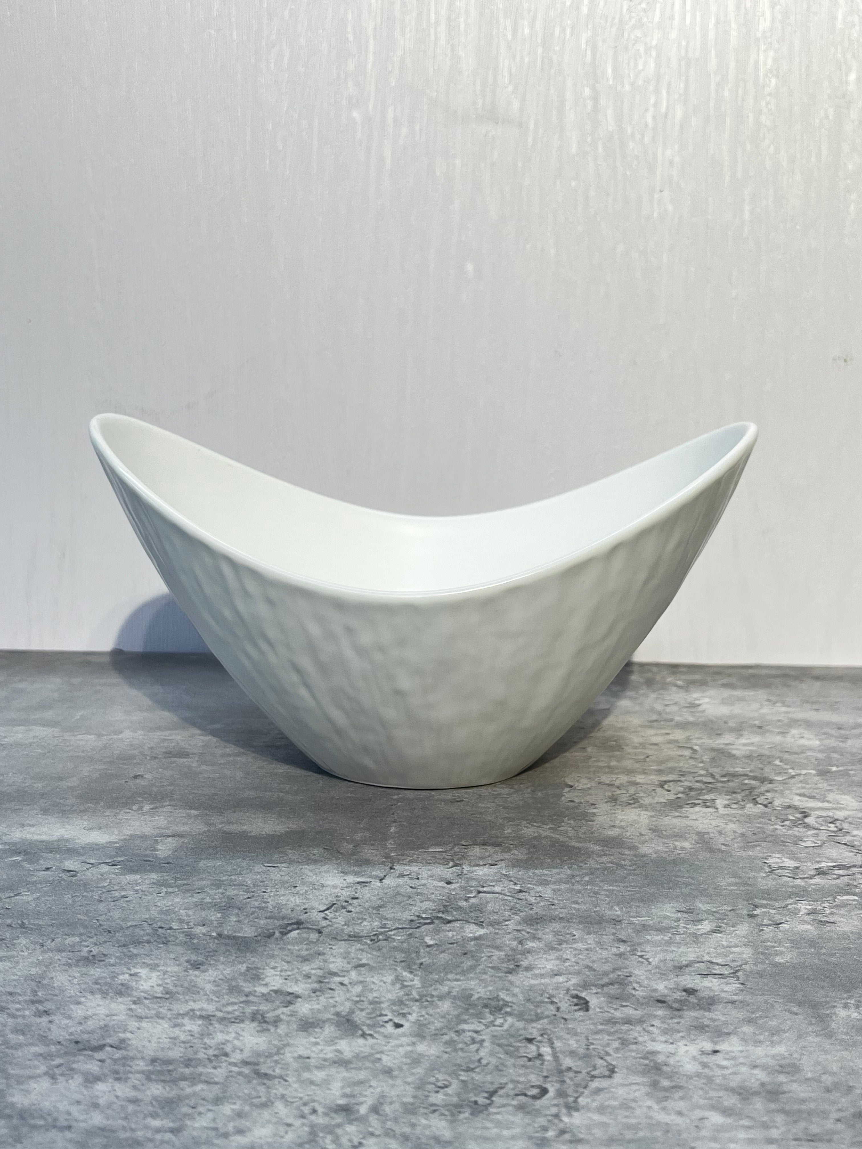 Caviar Unique V Bowl White 8"